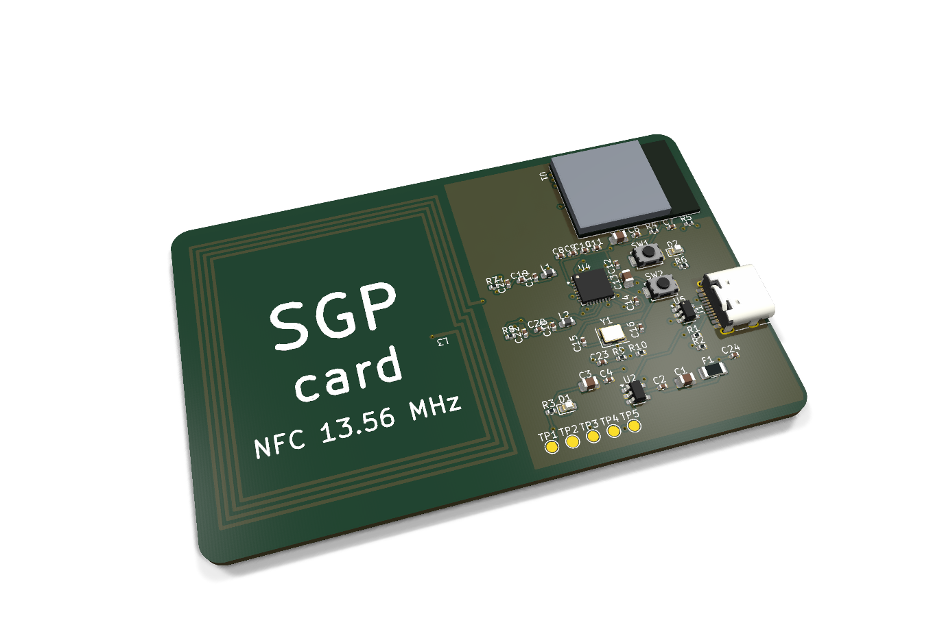 NFC card PCB